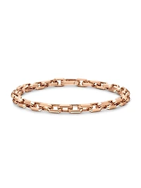 Streamline Heirloom Chain Link Bracelet 18K Rose Gold