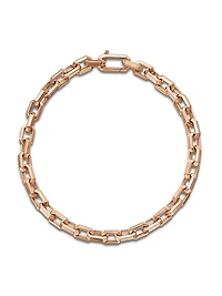 Streamline Heirloom Chain Link Bracelet 18K Rose Gold