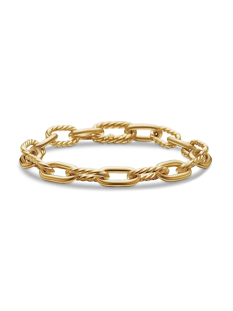 DY Madison Chain Bracelet 18K Yellow Gold