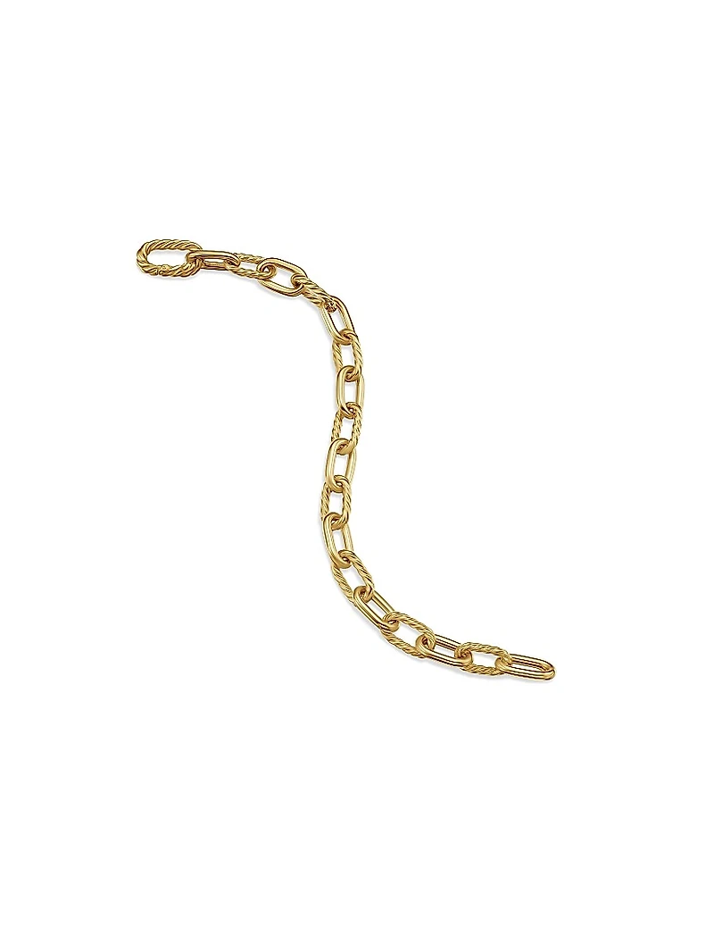 DY Madison Chain Bracelet 18K Yellow Gold