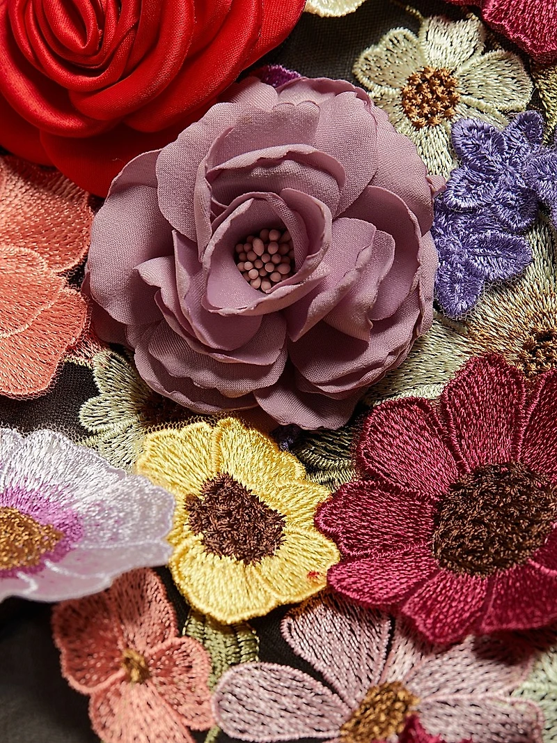 Bouquet Maraya Long-Sleeve Minidress