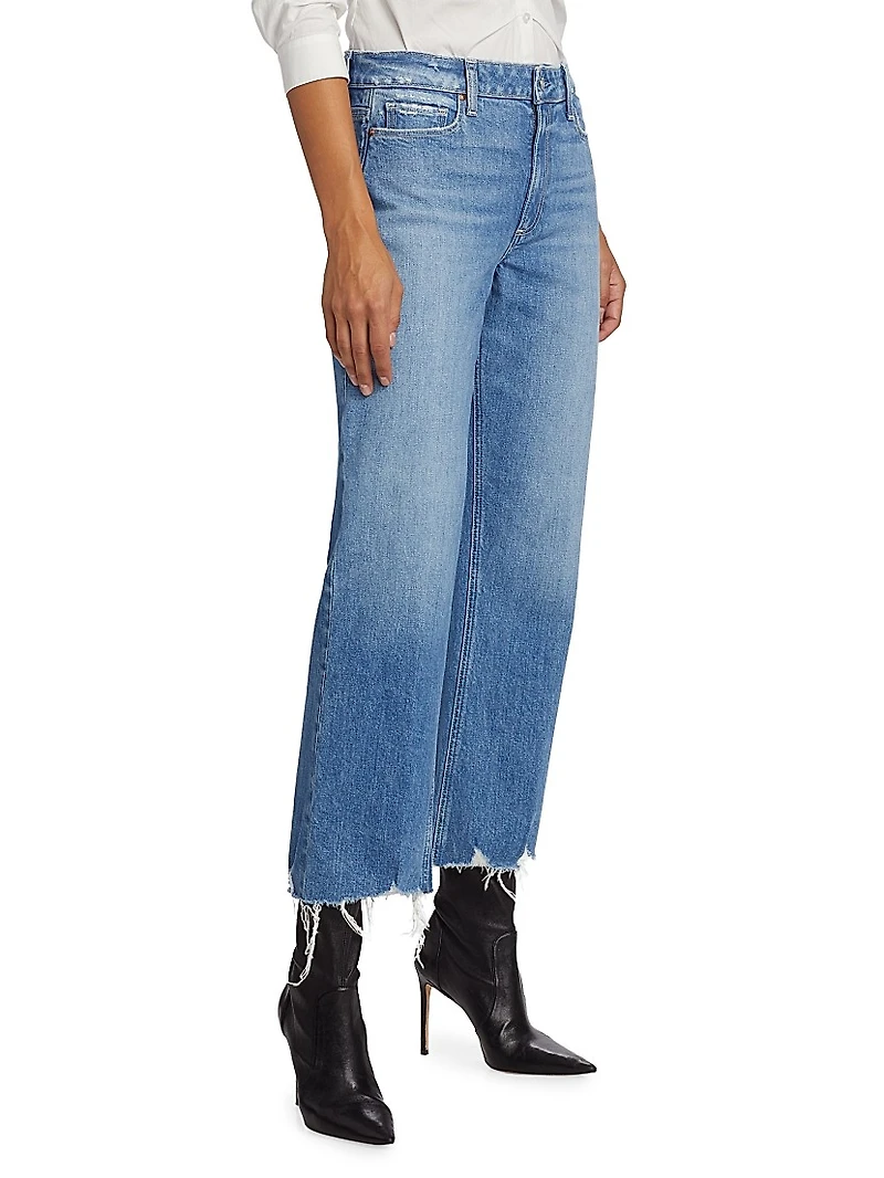 Leenah Straight-Leg Cropped Jeans