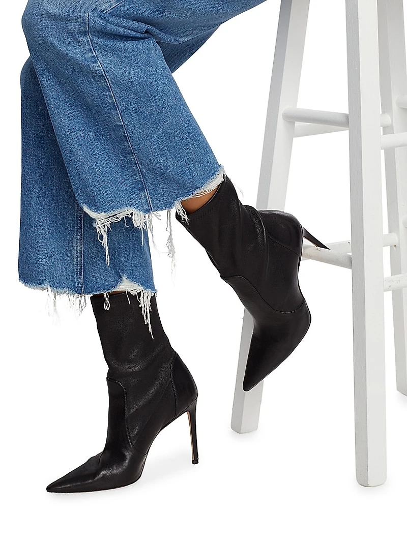 Leenah Straight-Leg Cropped Jeans