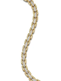 Box Chain Bracelet 18K Yellow Gold
