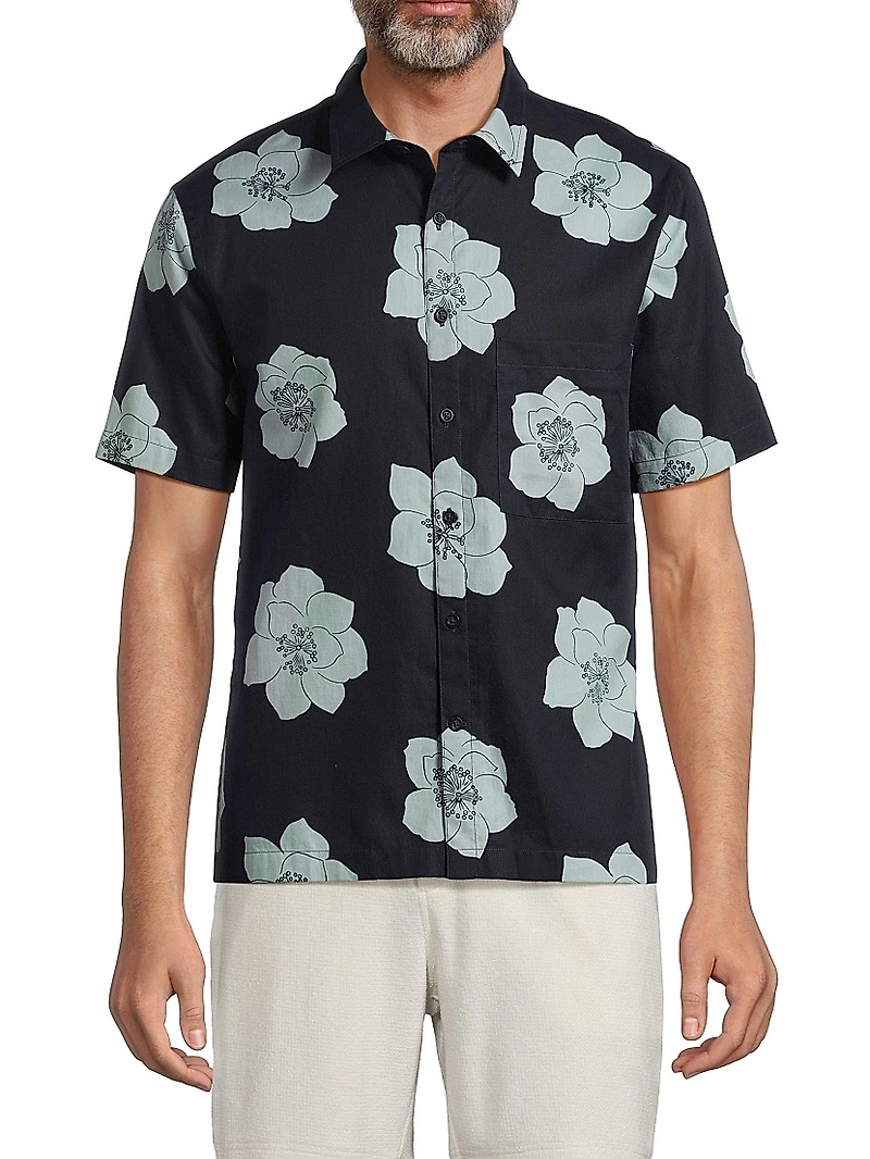 Apple Blossom Short-Sleeve Shirt