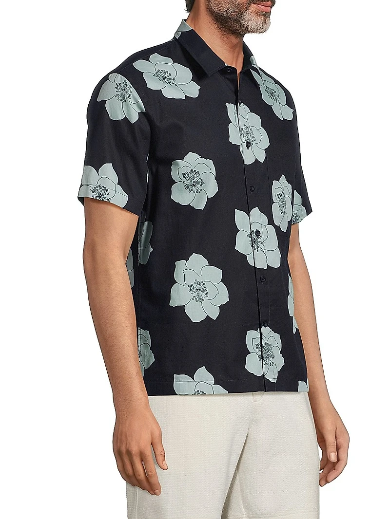 Apple Blossom Short-Sleeve Shirt