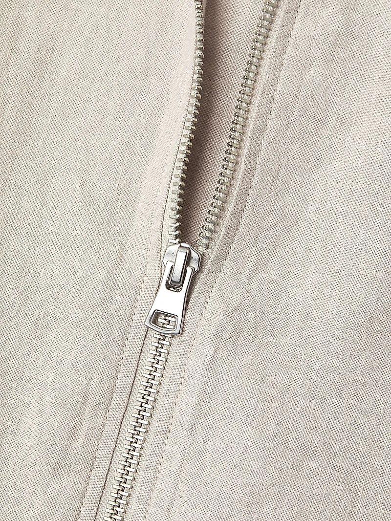 Hemp Zip-Front Jacket