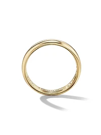 DY Classic Band Ring 18K Yellow Gold