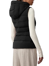 Clair Hooded Down Puffer Vest
