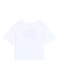 Little Girl's & Logo Tie T-Shirt