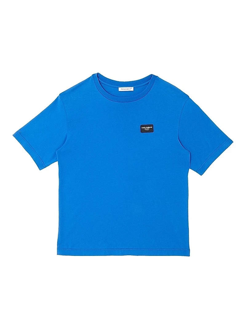 Little Boy's & Cotton Crewneck T-Shirt