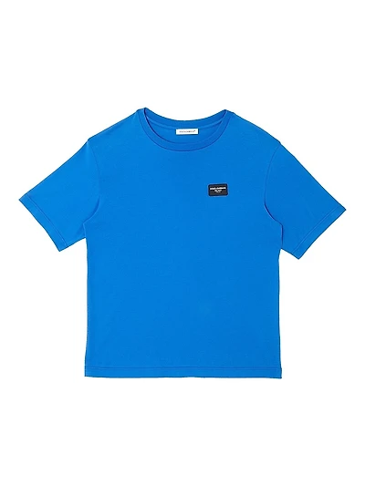 Little Boy's & Cotton Crewneck T-Shirt