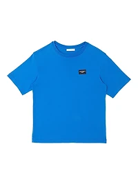 Little Boy's & Cotton Crewneck T-Shirt