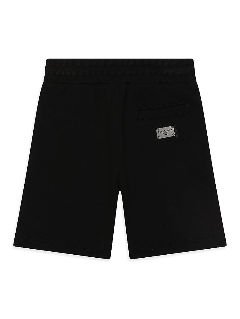 Little Boy's & Boy's Drawstring Cotton Shorts