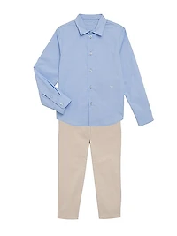 Little Boy's & Boy's Button-Front Shirt