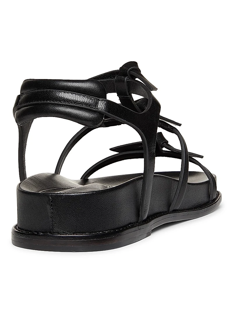 Slim Lolita Leather Sandals