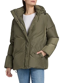 Hooded Down Puffer Coat