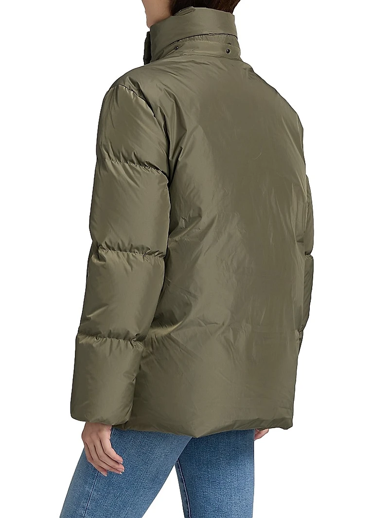 Hooded Down Puffer Coat