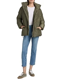 Hooded Down Puffer Coat