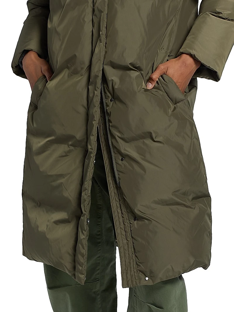 Long Down Puffer Jacket