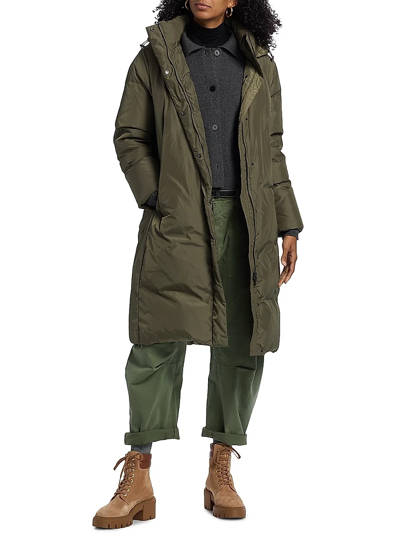 Long Down Puffer Jacket