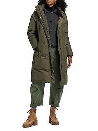 Long Down Puffer Jacket