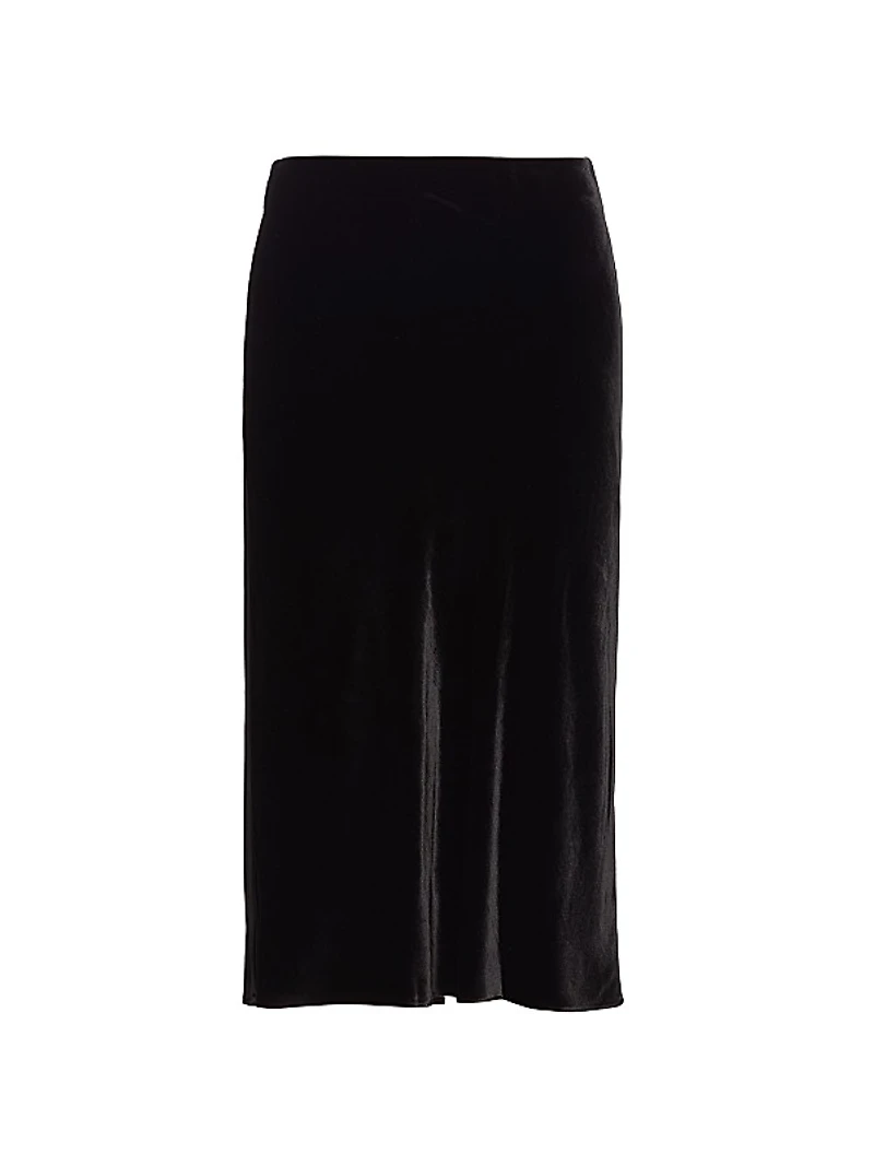 Velvet Slip Skirt