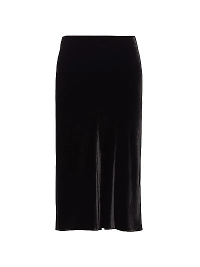 Velvet Slip Skirt