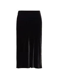 Velvet Slip Skirt