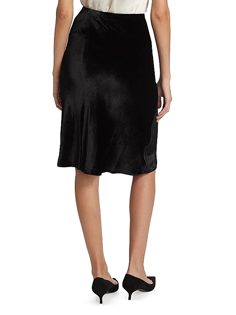 Velvet Slip Skirt