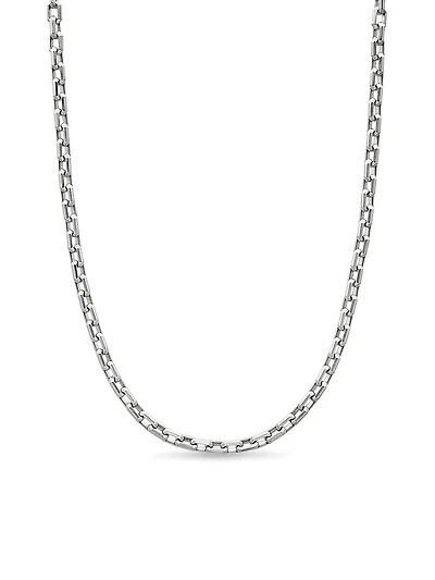 Streamline Heirloom Chain Link Necklace Sterling Silver