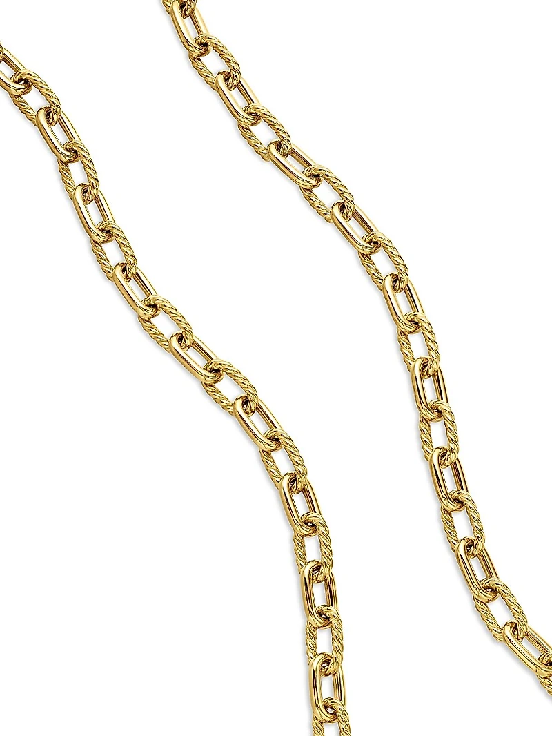 DY Madison Chain Necklace 18K Yellow Gold, 6mm