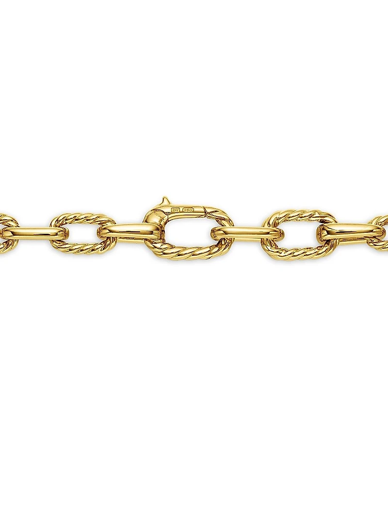 DY Madison Chain Necklace 18K Yellow Gold, 6mm