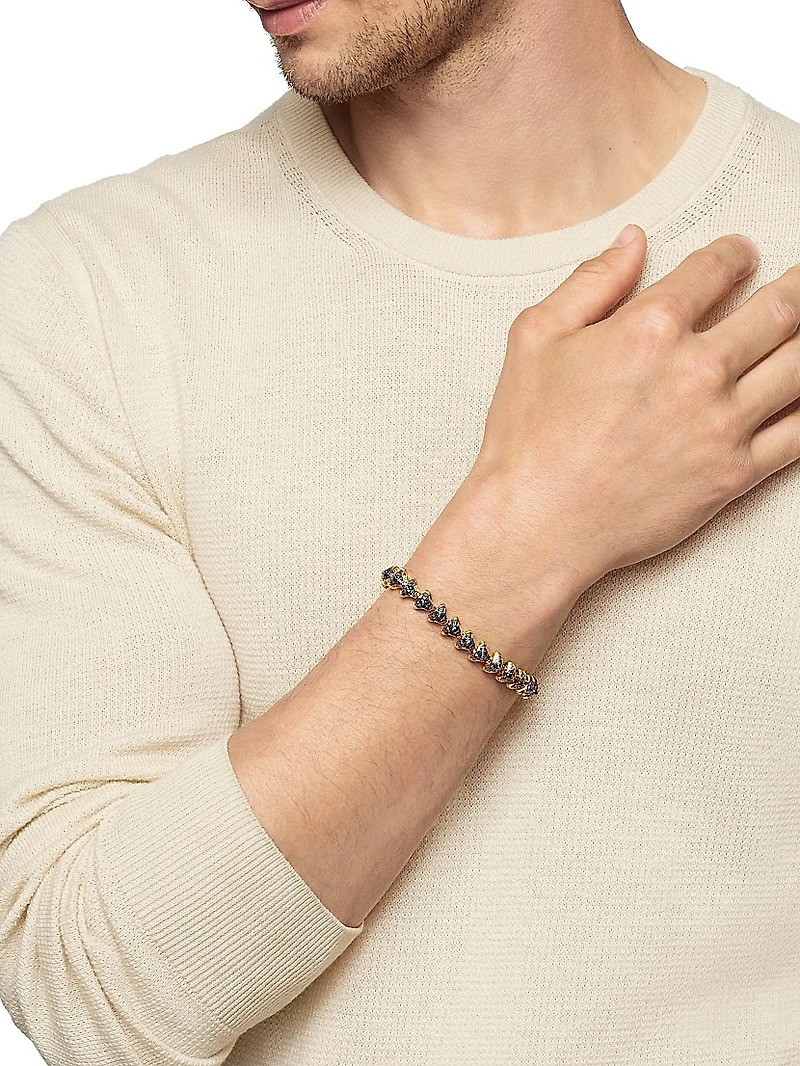 Armory Link Bracelet 18K Yellow Gold