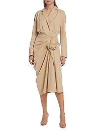 Donati Tied Trench Midi-Dress