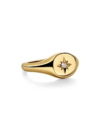 Cable Collectibles Starset Pinky Ring 18K Yellow Gold