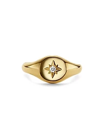 Cable Collectibles Starset Pinky Ring 18K Yellow Gold