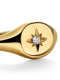 Cable Collectibles Starset Pinky Ring 18K Yellow Gold