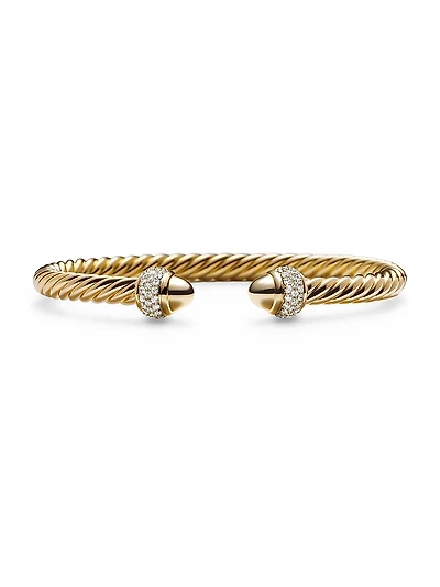 Cable Bracelet 18K Yellow Gold