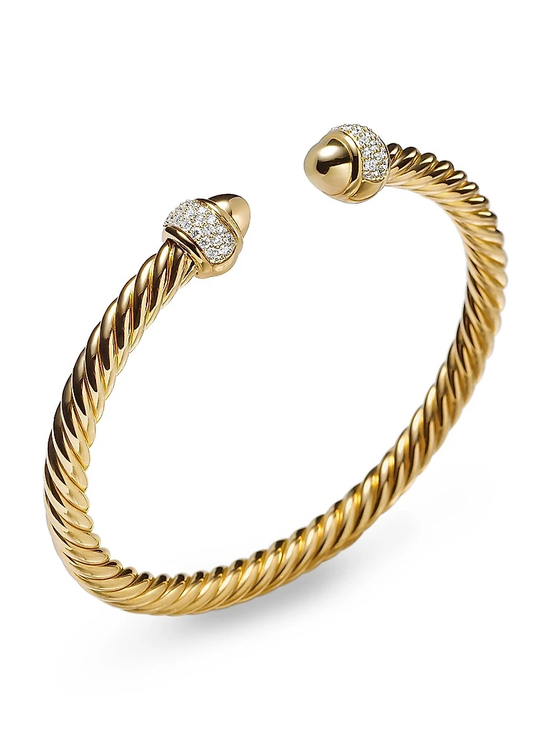 Cable Bracelet 18K Yellow Gold