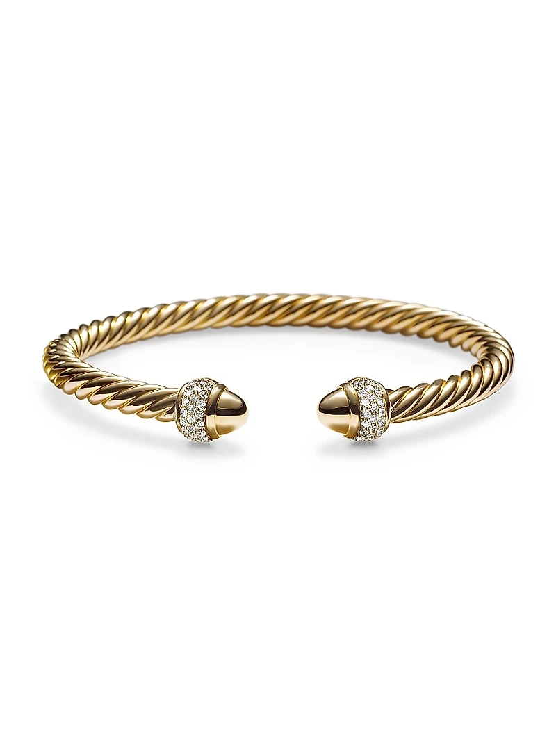 Cable Bracelet 18K Yellow Gold