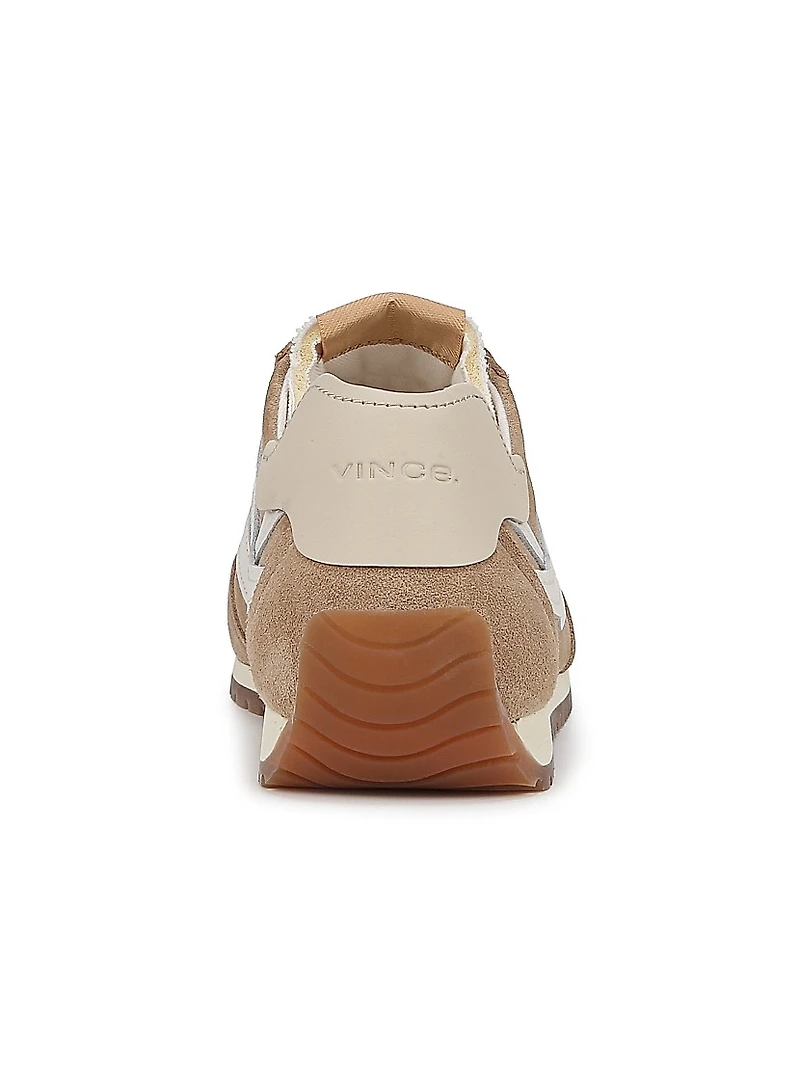 Oasis Runner Suede & Leather Sneakers