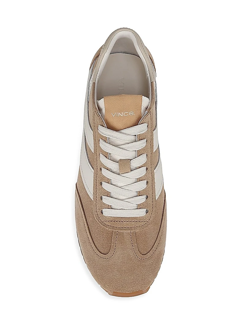 Oasis Runner Suede & Leather Sneakers