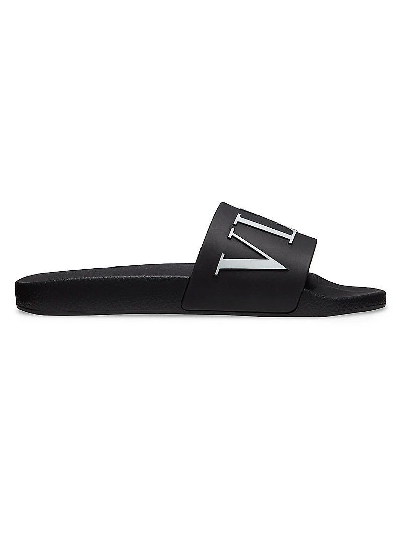 VLTN Rubber Slider Sandals