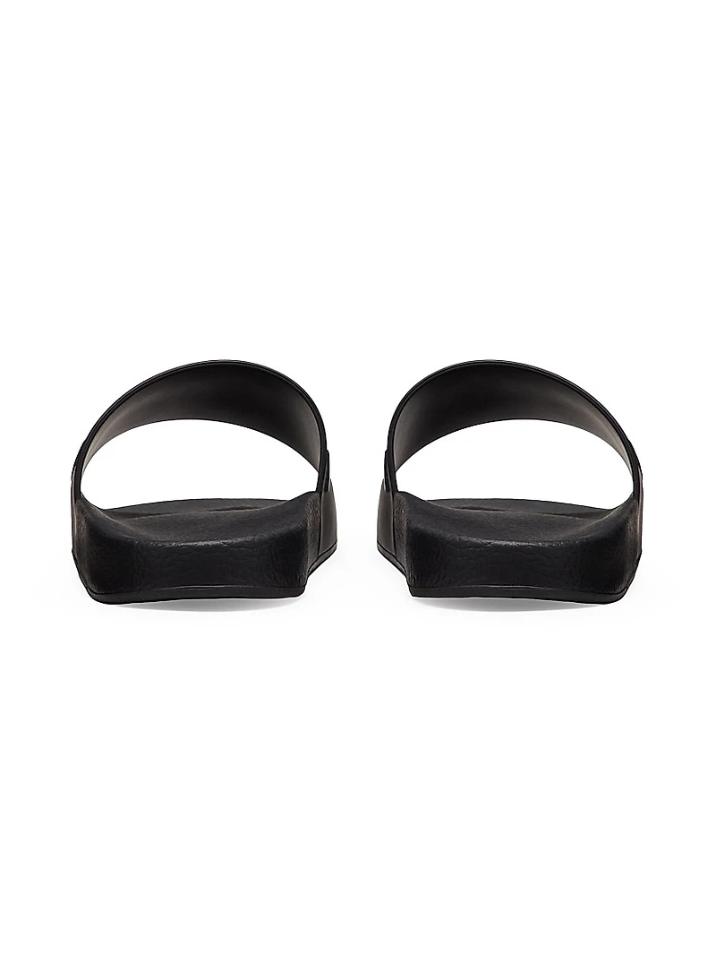 VLTN Rubber Slider Sandals