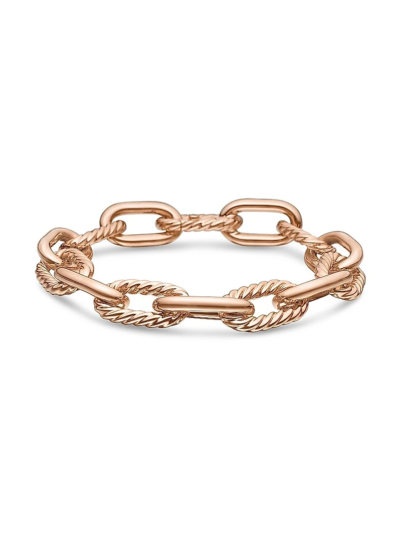DY Madison Chain Bracelet 18K Rose Gold