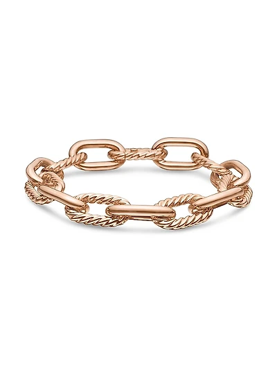 DY Madison Chain Bracelet 18K Rose Gold