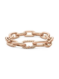 DY Madison Chain Bracelet 18K Rose Gold