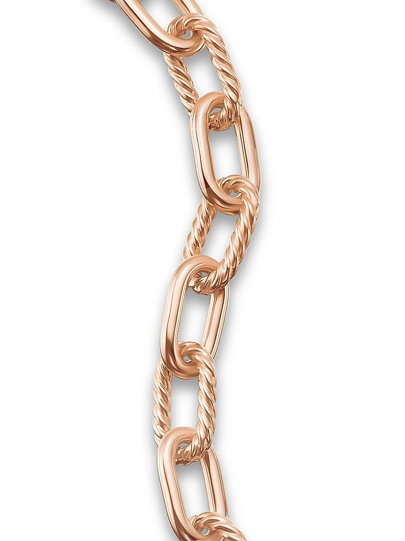 DY Madison Chain Bracelet 18K Rose Gold