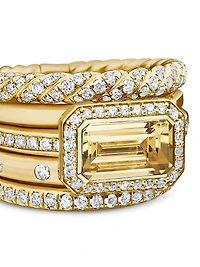 Stax Statement Ring 18K Yellow Gold